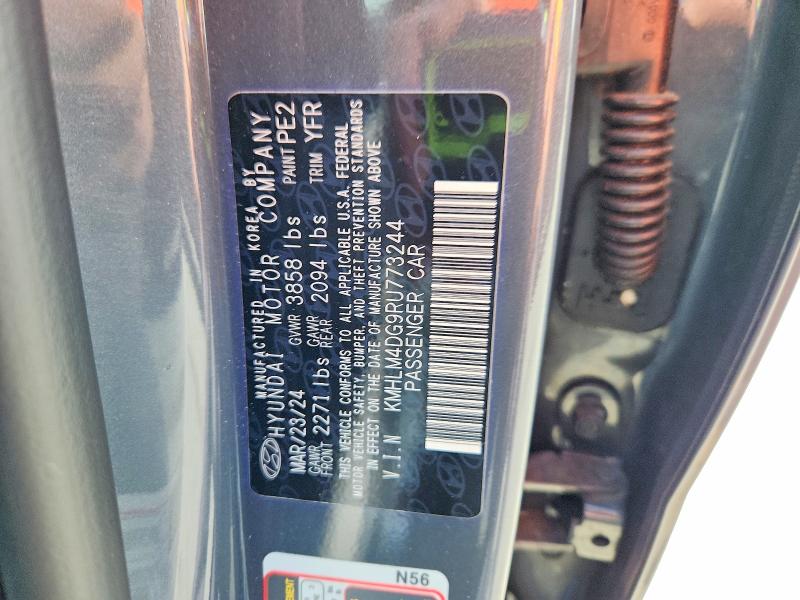 Продаж на аукціоні авто 2024 Hyundai Elantra, vin: KMHLM4DG9RU773244, номер лоту: 51342686