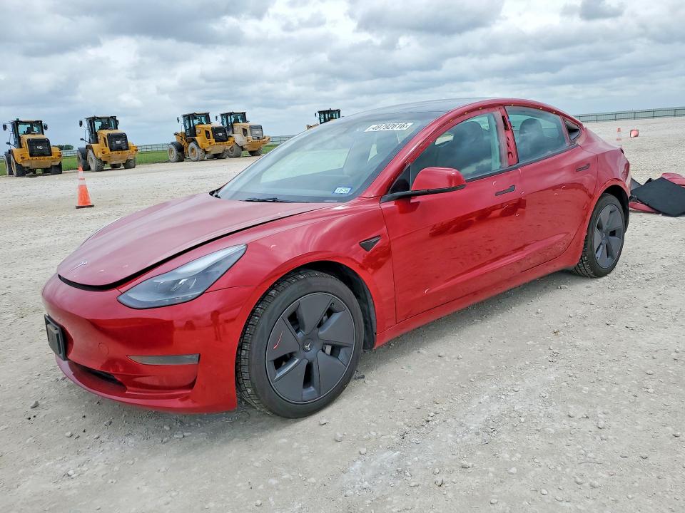 2023 Tesla Model 3 მანქანა იყიდება აუქციონზე, vin: 5YJ3E1EA4PF430180, აუქციონის ნომერი: 49792616