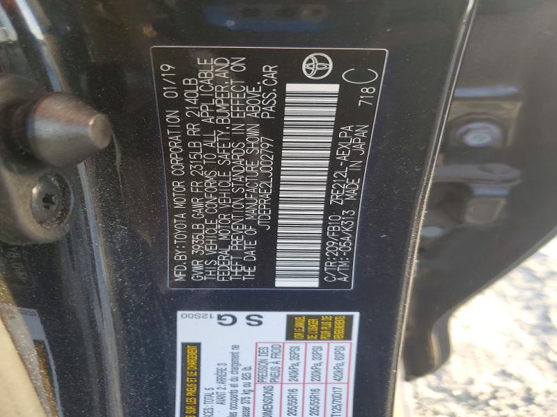 Aukcja sprzedaży 2020 Toyota Corolla, vin: JTDEPRAE2LJ002797, numer aukcji: 49452556