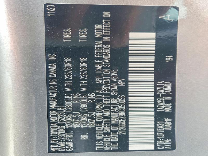 Продажа на аукционе авто 2024 Lexus Nx, vin: 2T2GGCEZ9RC050056, номер лота: 50496316