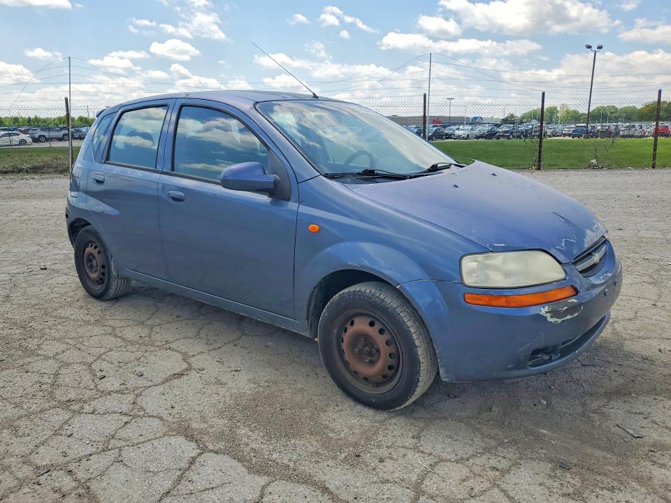 Продаж на аукціоні авто 2004 Chevrolet Aveo, vin: KL1TD62644B253832, номер лоту: 51694016