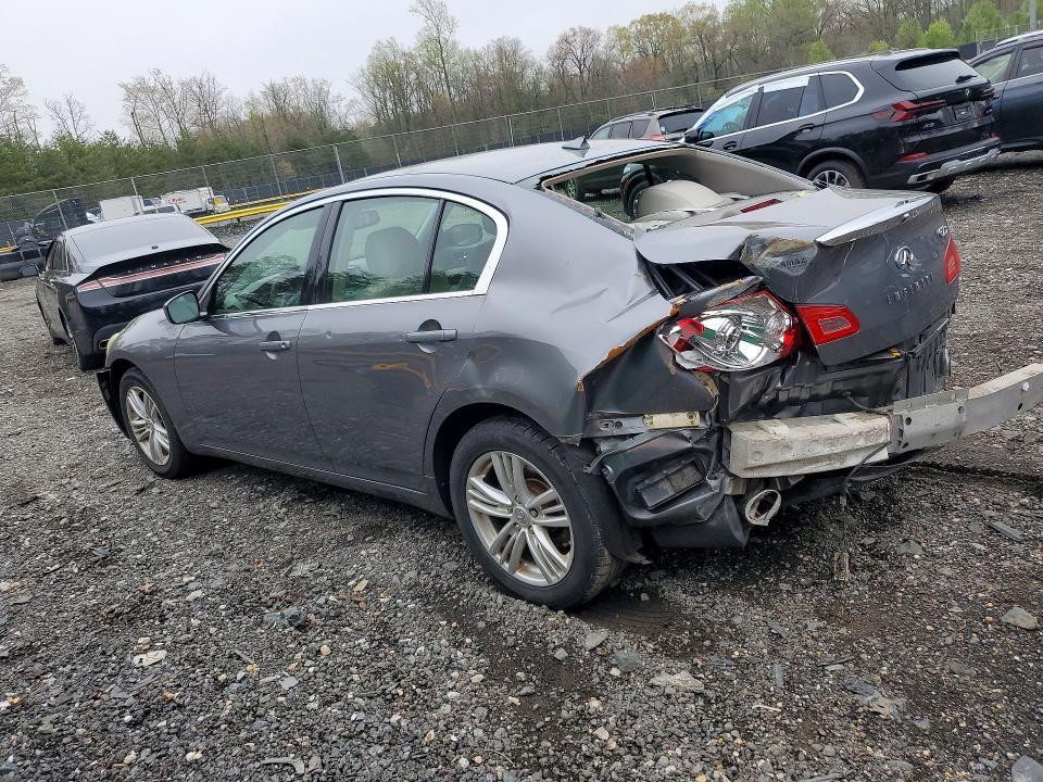 Aukcja sprzedaży 2011 Infiniti G25 Sedan, vin: JN1DV6AR5BM652176, numer aukcji: 48590596