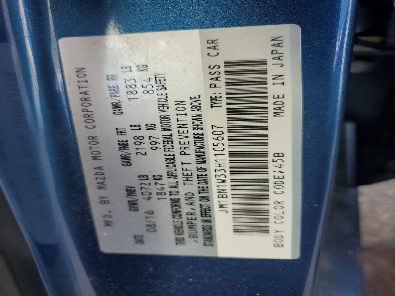 Auction sale of the 2017 Mazda 3, vin: JM1BN1W33H1105607, lot number: 47367066