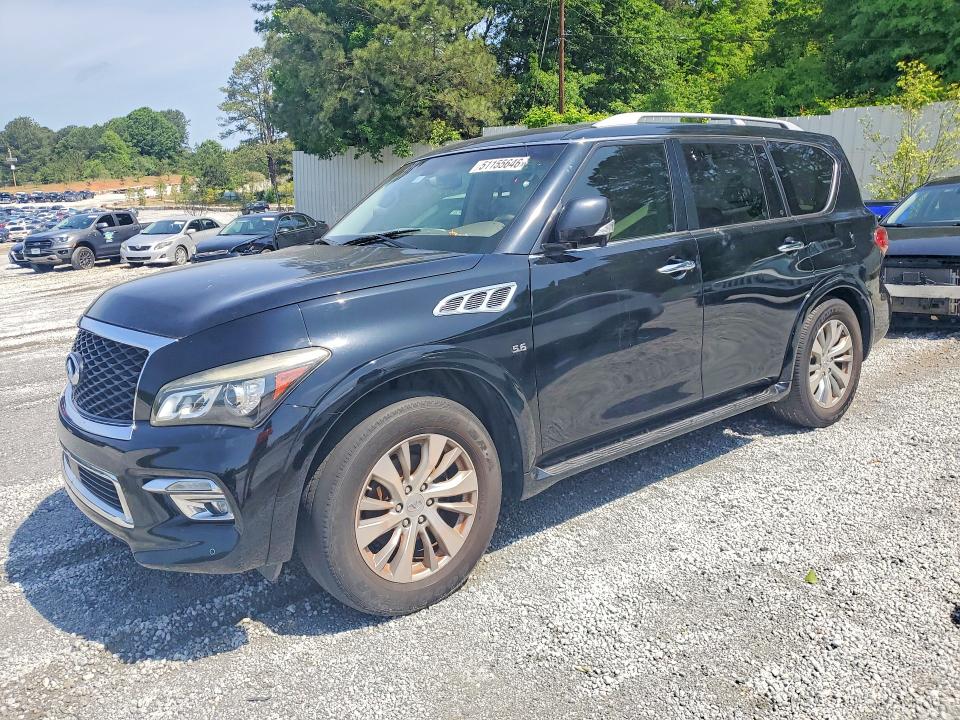Auction sale of the 2016 Infiniti Qx80, vin: JN8AZ2NF7G9613570, lot number: 51155646
