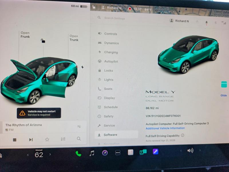 Продажа на аукционе авто 2021 Tesla Model Y, vin: 5YJYGDEE4MF076001, номер лота: 48875346