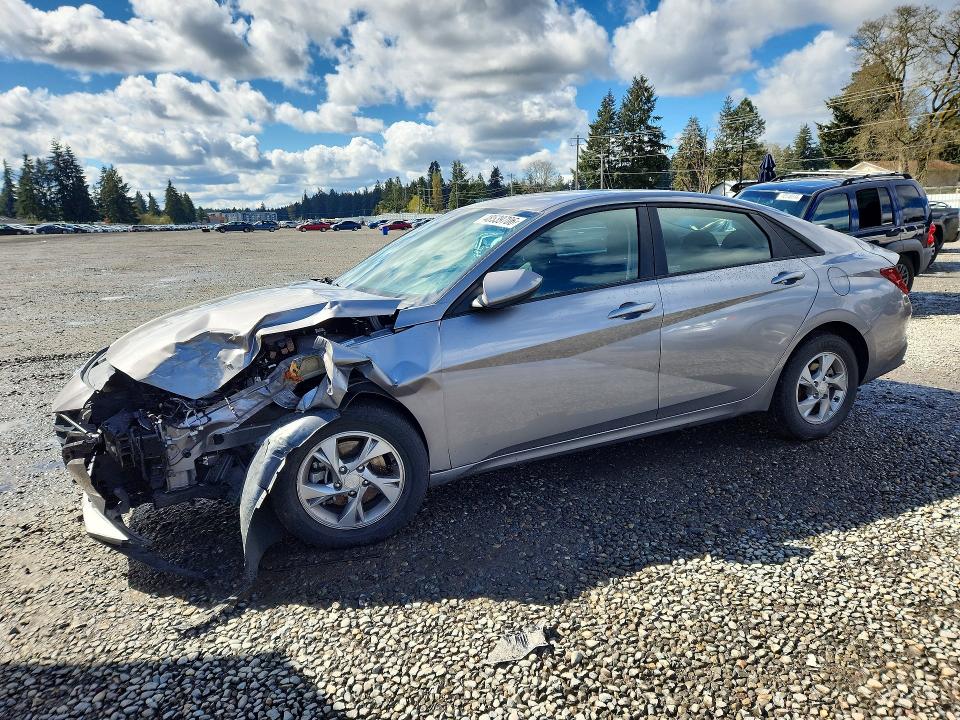 2021 Hyundai Elantra მანქანა იყიდება აუქციონზე, vin: KMHLL4AG1MU213167, აუქციონის ნომერი: 48539706