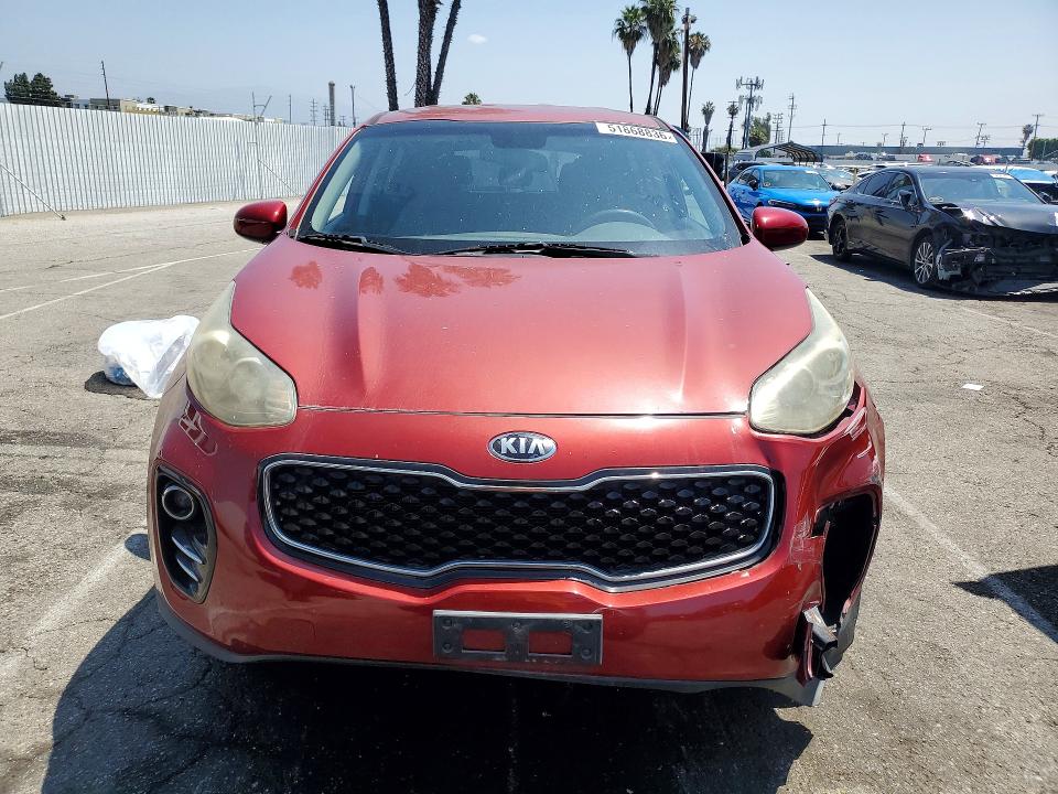 2017 Kia Sportage მანქანა იყიდება აუქციონზე, vin: KNDPMCAC2H7049636, აუქციონის ნომერი: 51868836