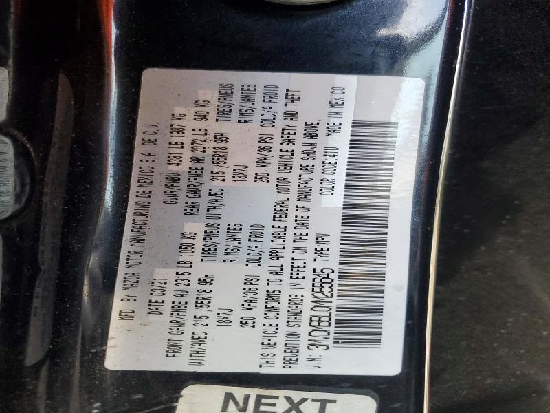 Aukcja sprzedaży 2021 Mazda Cx-30, vin: 3MVDMBBL0MM255645, numer aukcji: 51661226