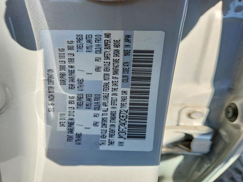 51061766 :رقم المزاد ، JM1DKFC74K0436702 vin ، 2019 Mazda Cx-3 مزاد بيع