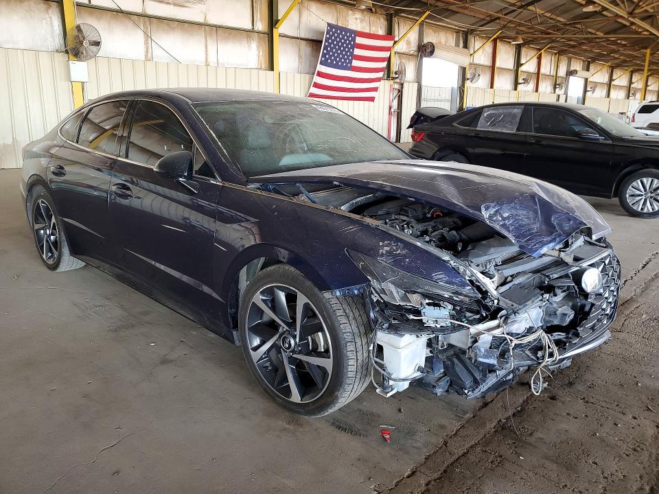 2021 Hyundai Sonata მანქანა იყიდება აუქციონზე, vin: 5NPEJ4J27MH108487, აუქციონის ნომერი: 48675506