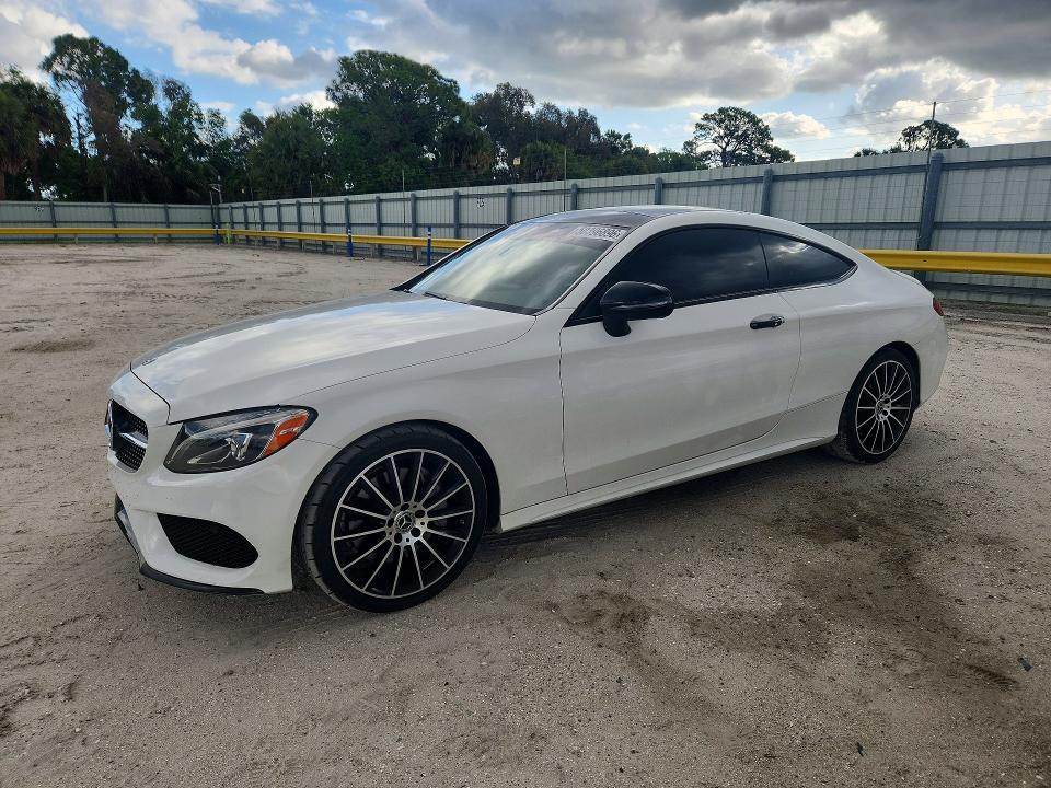 Auction sale of the 2018 Mercedes Benz C, vin: WDDWJ4JB8JF738258, lot number: 50396896