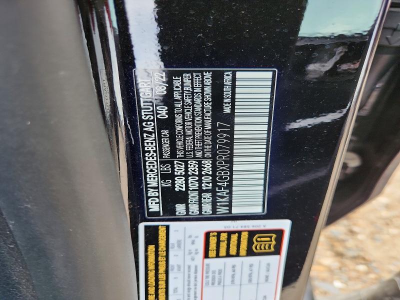 Продажа на аукционе авто 2023 Mercedes-benz C, vin: W1KAF4GBXPR079917, номер лота: 50822686