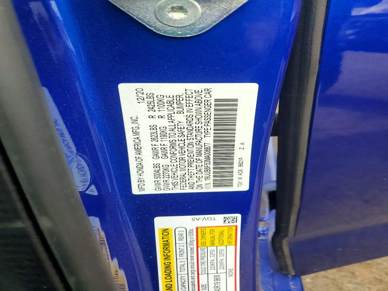 Продаж на аукціоні авто 2021 Acura Tlx, vin: 19UUB6F53MA006877, номер лоту: 49684776