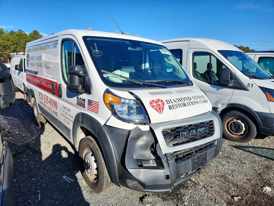 2021 Ram Promaster 1500 მანქანა იყიდება აუქციონზე, vin: 3C6LRVAG3ME532214, აუქციონის ნომერი: 49038716