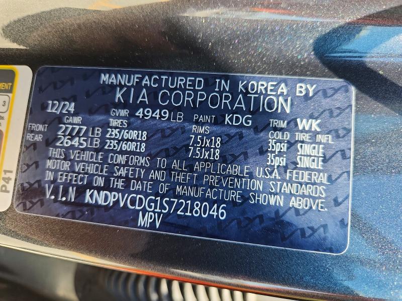 Aukcja sprzedaży 2025 Kia Sportage, vin: KNDPVCDG1S7218046, numer aukcji: 49446896
