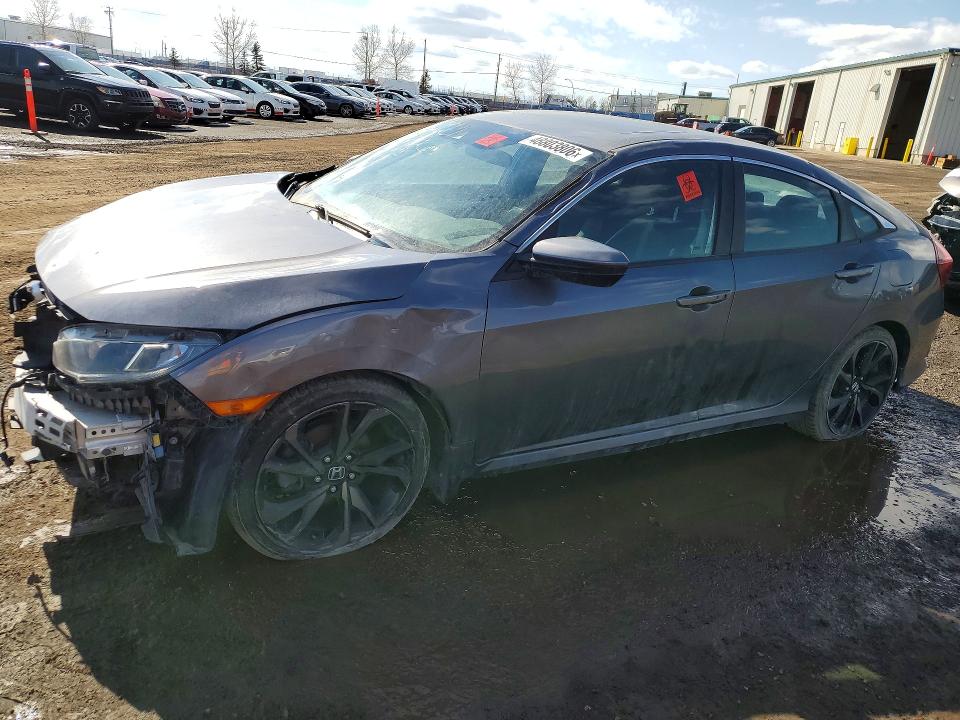 48803806 :رقم المزاد ، 2HGFC2F82LH011075 vin ، 2020 Honda Civic مزاد بيع