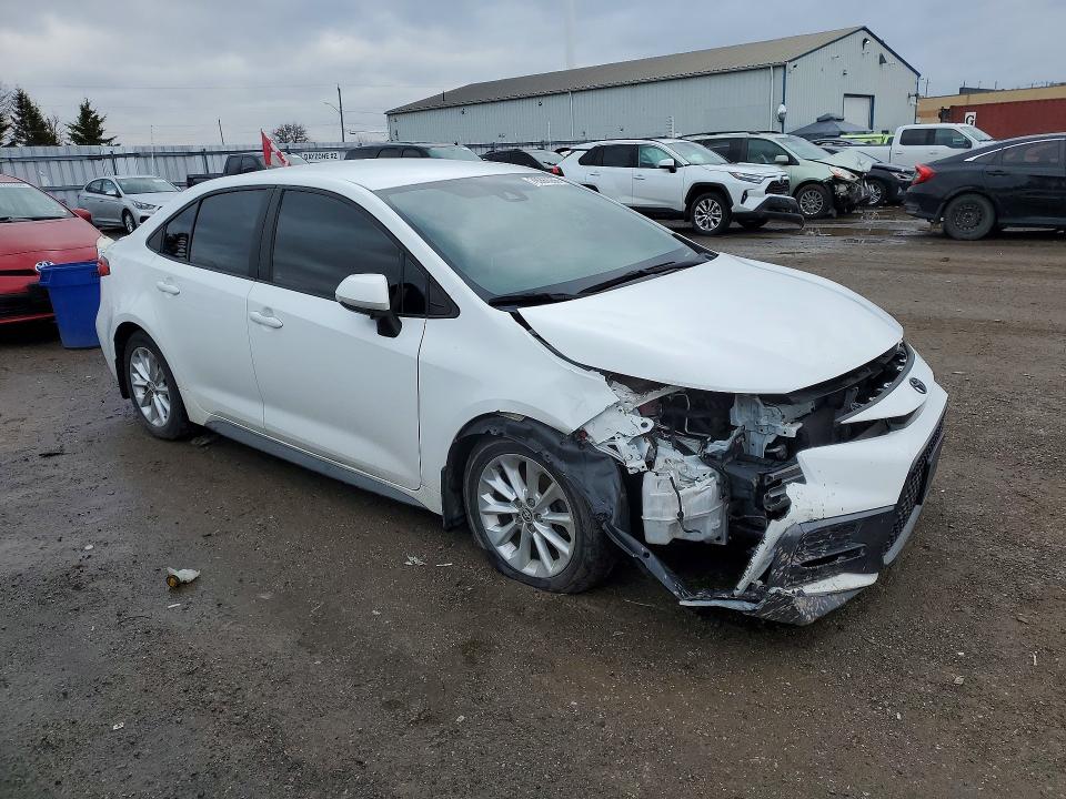 2021 Toyota Corolla მანქანა იყიდება აუქციონზე, vin: 5YFB4MBE9MP089222, აუქციონის ნომერი: 79997055