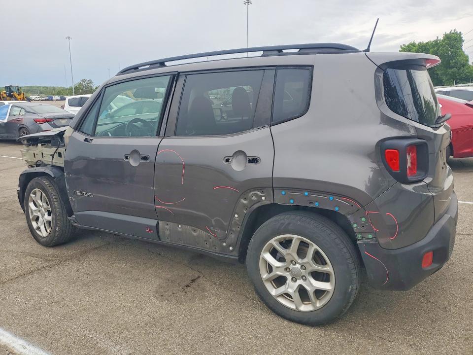 2018 Jeep Renegade მანქანა იყიდება აუქციონზე, vin: ZACCJABB0JPJ40153, აუქციონის ნომერი: 51296486