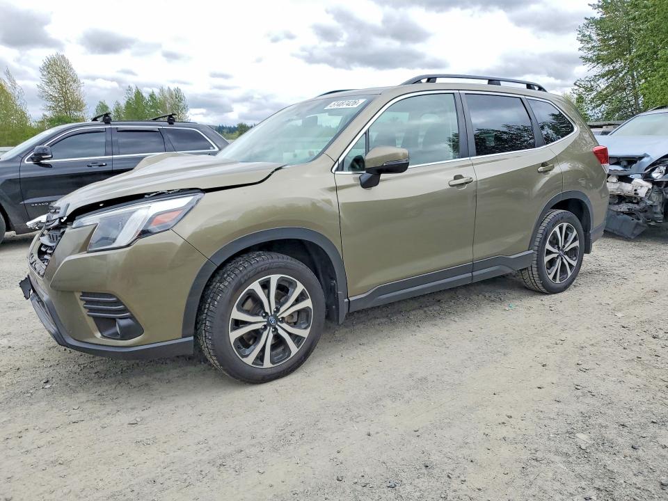 2022 Subaru Forester მანქანა იყიდება აუქციონზე, vin: JF2SKAPCXNH521813, აუქციონის ნომერი: 51487426