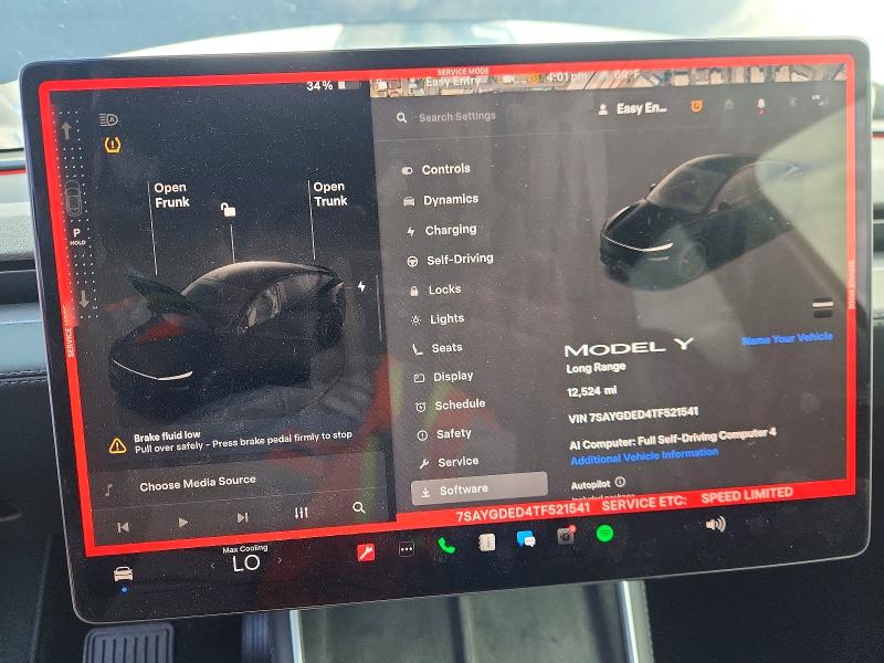 Продаж на аукціоні авто 2026 Tesla Model Y, vin: 7SAYGDED4TF521541, номер лоту: 50411426
