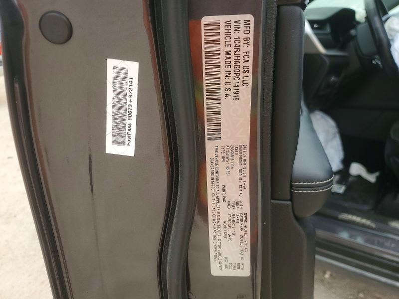 Продажа на аукционе авто 2024 Jeep Grand Cherokee, vin: 1C4RJHAG0RC141919, номер лота: 51873576