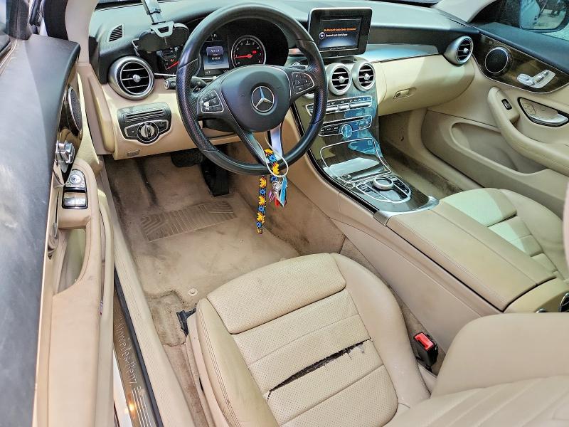 Продаж на аукціоні авто 2017 Mercedes-benz C, vin: WDDWJ4KBXHF325752, номер лоту: 51116886