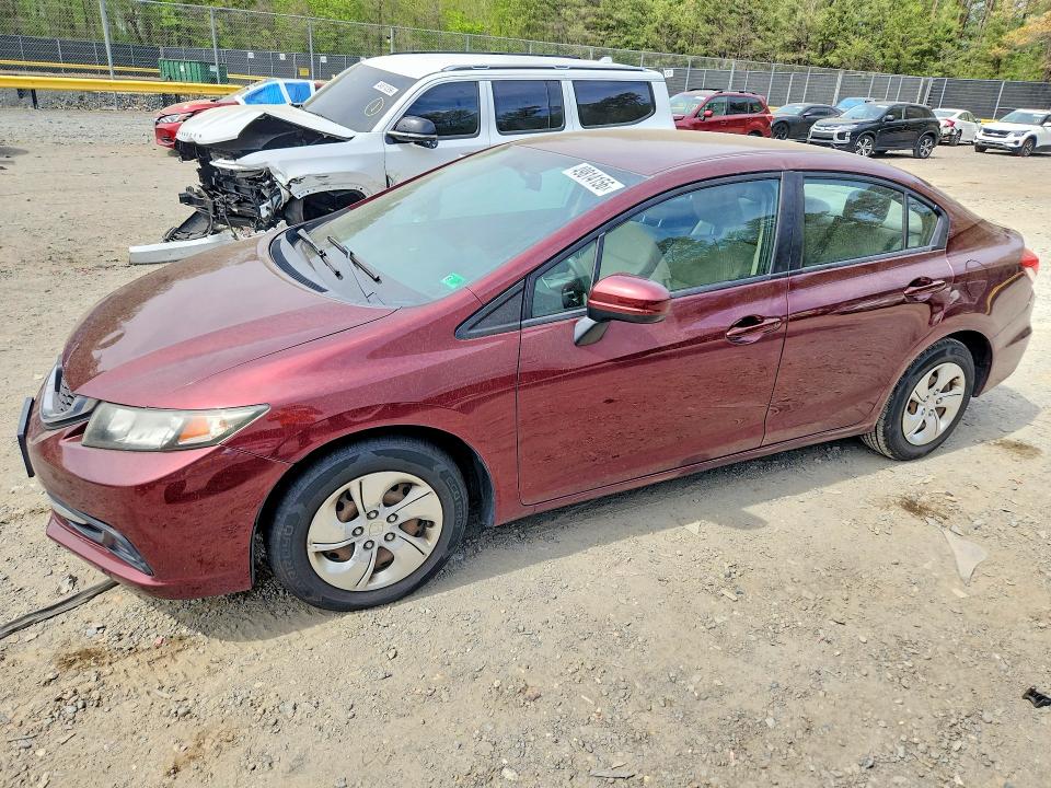Продаж на аукціоні авто 2014 Honda Civic, vin: 19XFB2E58EE072101, номер лоту: 49814156