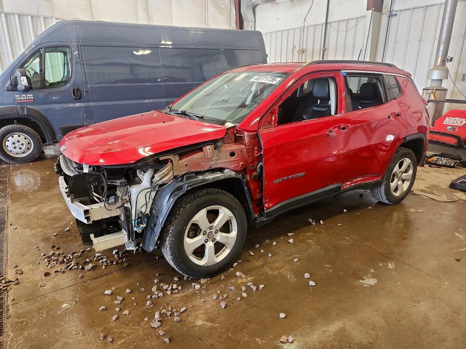 Aukcja sprzedaży 2018 Jeep Compass, vin: 3C4NJDBBXJT373284, numer aukcji: 50771736