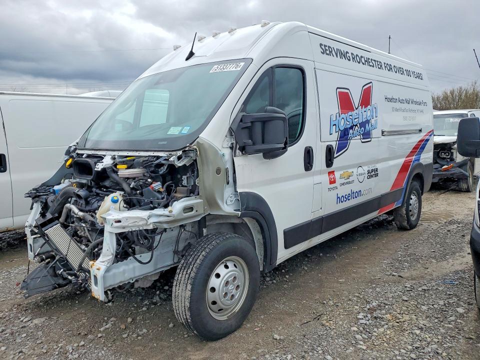 2023 Ram Promaster 3500 მანქანა იყიდება აუქციონზე, vin: 3C6MRVHG9PE517134, აუქციონის ნომერი: 51337776