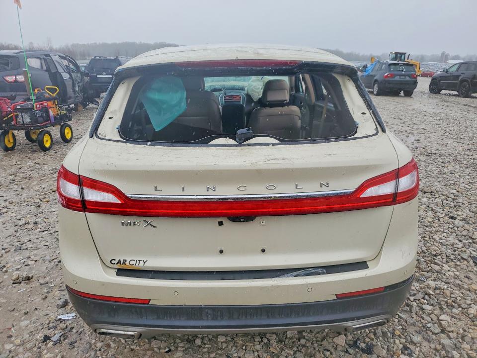 50111046 :رقم المزاد ، 2LMPJ6KR6GBL32141 vin ، 2016 Lincoln Mkx مزاد بيع