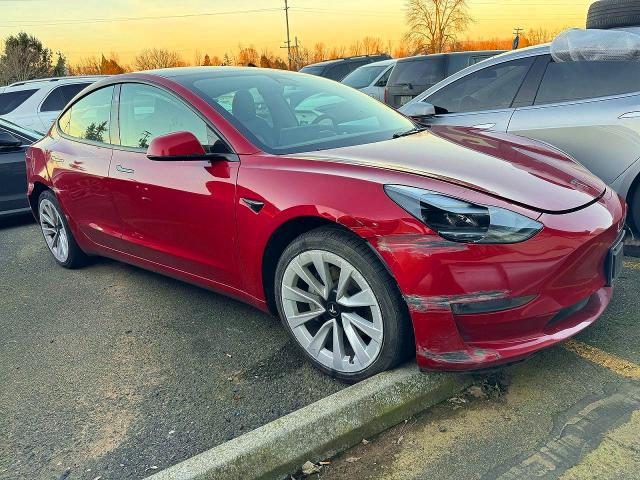 Продажа на аукционе авто 2022 Tesla Model 3, vin: 5YJ3E1EA5NF369807, номер лота: 49846186