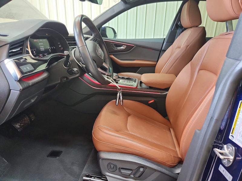 2021 Audi Q8 მანქანა იყიდება აუქციონზე, vin: WA1EVAF11MD019758, აუქციონის ნომერი: 49412876