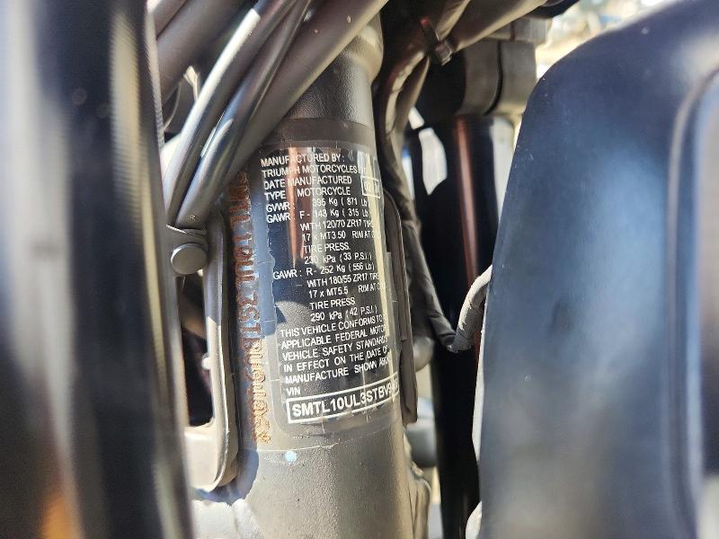 Продажа на аукционе авто 2025 Triumph Motorcycle Trident 660, vin: SMTL10UL3STBV9406, номер лота: 50600176