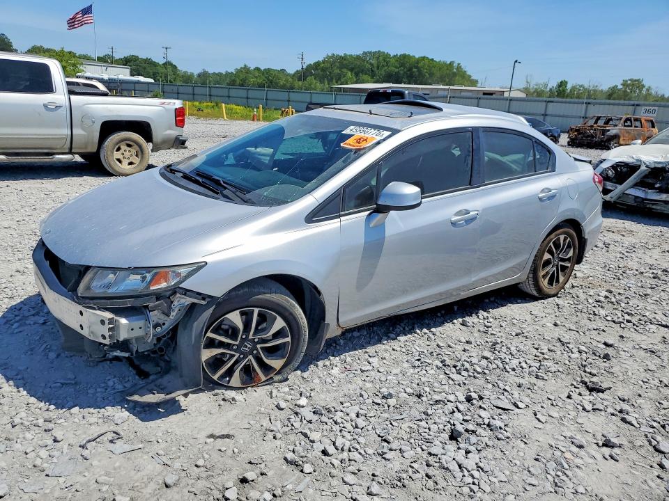 Auction sale of the 2013 Honda Civic, vin: 19XFB2F88DE053524, lot number: 49998776