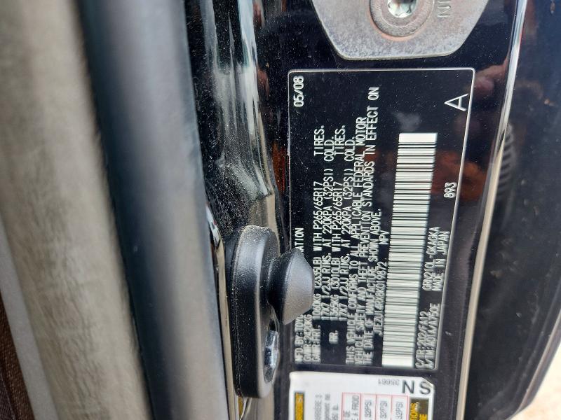 Aukcja sprzedaży 2008 Toyota 4runner, vin: JTEZU14RX8K019872, numer aukcji: 51147966