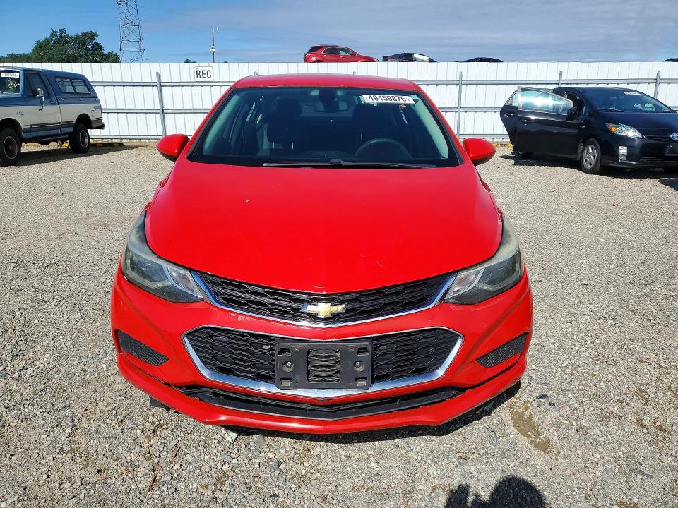 2017 Chevrolet Cruze მანქანა იყიდება აუქციონზე, vin: 1G1BE5SM5H7166324, აუქციონის ნომერი: 49459876