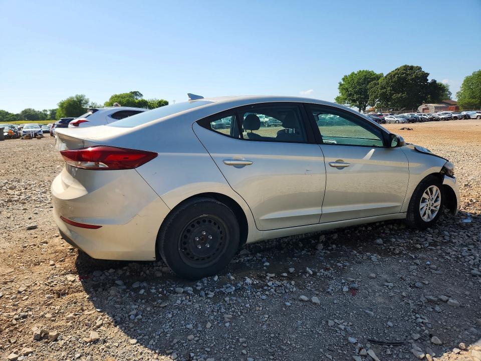 50403786 :رقم المزاد ، 5NPD74LF4HH103358 vin ، 2017 Hyundai Elantra مزاد بيع