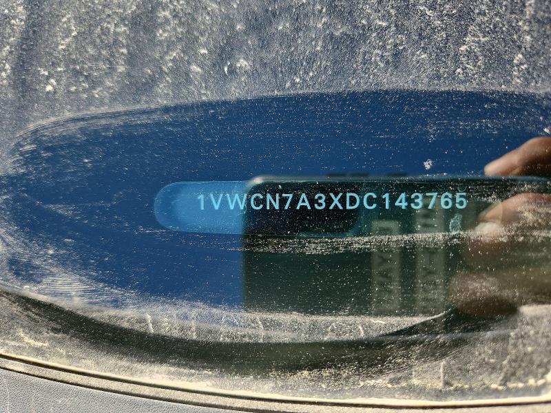 Aukcja sprzedaży 2013 Volkswagen Passat, vin: 1VWCN7A3XDC143765, numer aukcji: 49239576