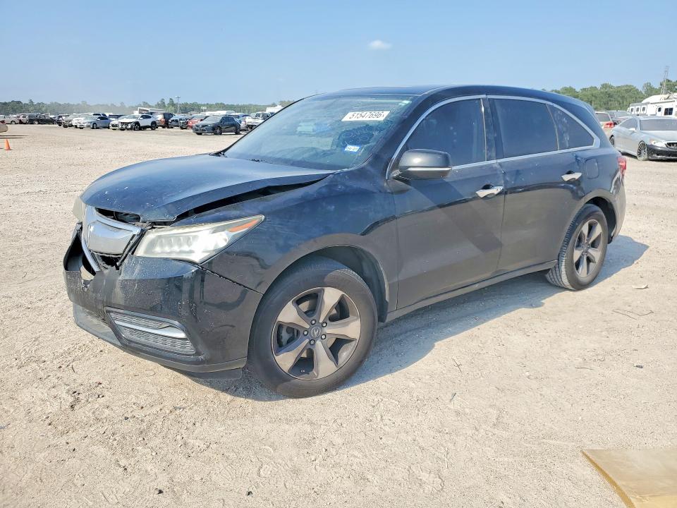 Продажа на аукционе авто 2016 Acura Mdx, vin: 5FRYD4H21GB052185, номер лота: 51547696