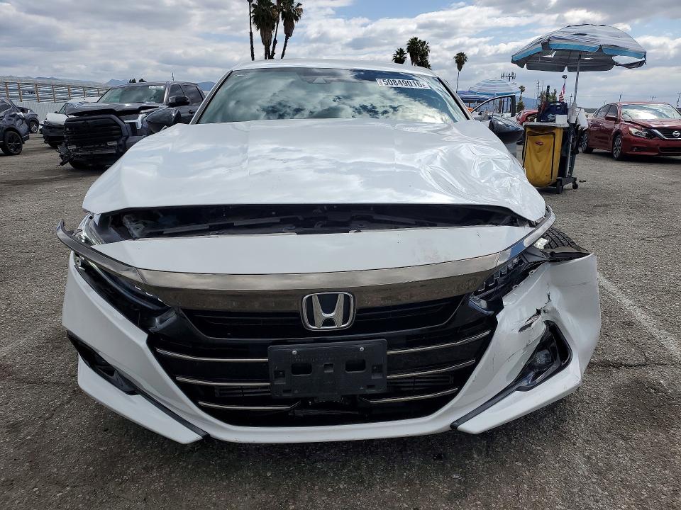 Продаж на аукціоні авто 2022 Honda Accord, vin: 1HGCV1F33NA124496, номер лоту: 50849016