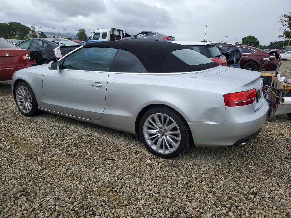 2012 Audi A5 მანქანა იყიდება აუქციონზე, vin: WAULFAFH9CN000484, აუქციონის ნომერი: 50728026