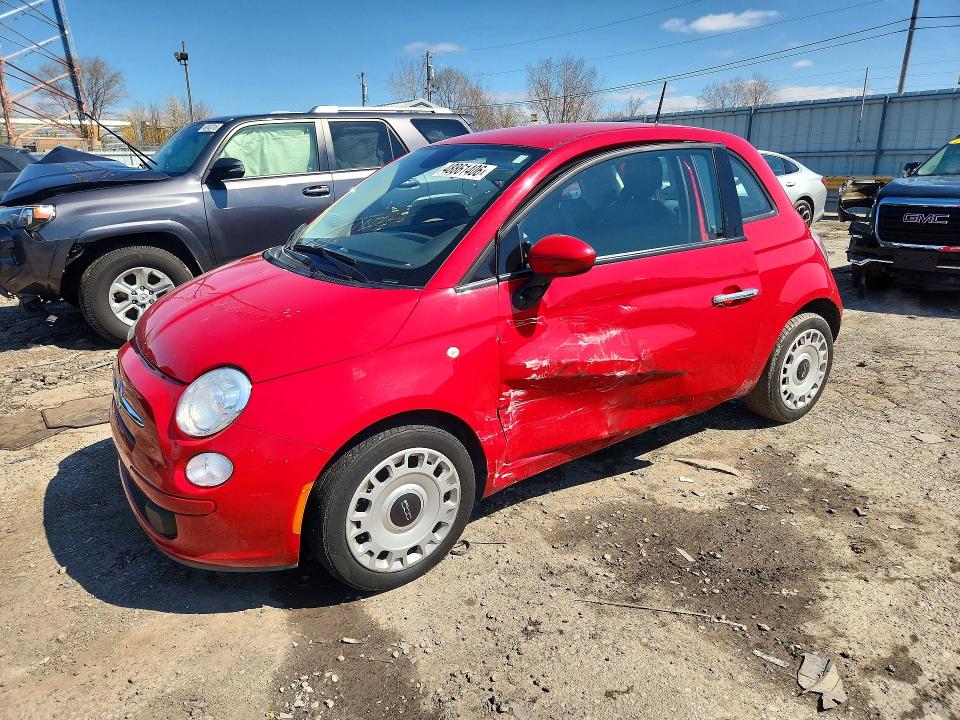 Auction sale of the 2014 Fiat 500, vin: 3C3CFFARXET221728, lot number: 48861406