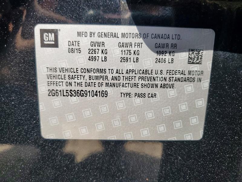 Продаж на аукціоні авто 2016 Cadillac Xts, vin: 2G61L5S36G9104169, номер лоту: 49284056