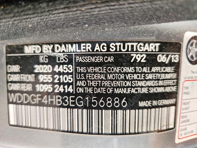 Продажа на аукционе авто 2014 Mercedes-benz C, vin: WDDGF4HB3EG156886, номер лота: 49820496