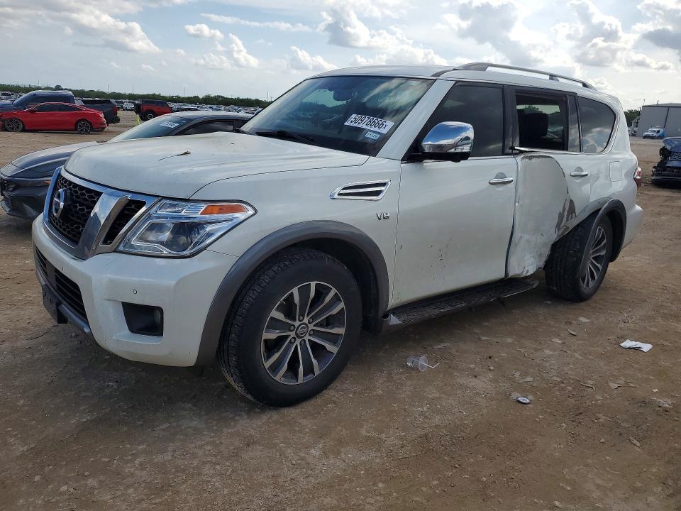 50978666 :رقم المزاد ، JN8AY2NC6LX517525 vin ، 2020 Nissan Armada مزاد بيع