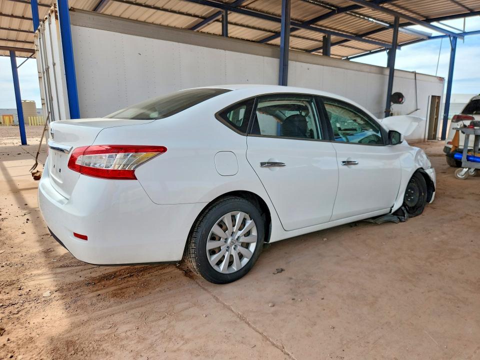 50792466 :رقم المزاد ، 3N1AB7AP0FY368294 vin ، 2015 Nissan Sentra مزاد بيع