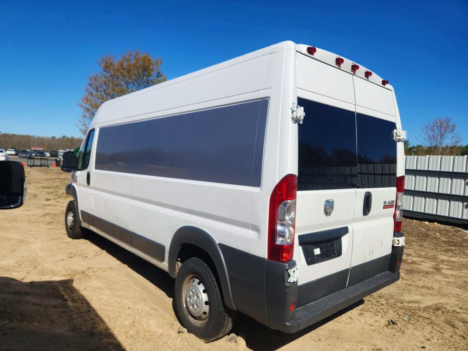 50996056 :رقم المزاد ، 3C6TRVDGXHE541381 vin ، 2017 Ram Promaster 2500 مزاد بيع