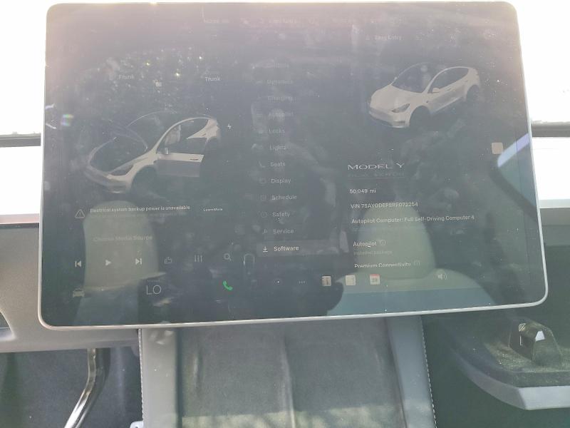 Продаж на аукціоні авто 2024 Tesla Model Y, vin: 7SAYGDEF9RF072254, номер лоту: 51581656