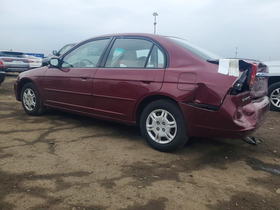 Продажа на аукционе авто 2002 Honda Civic, vin: 1HGES16582L018953, номер лота: 49435876