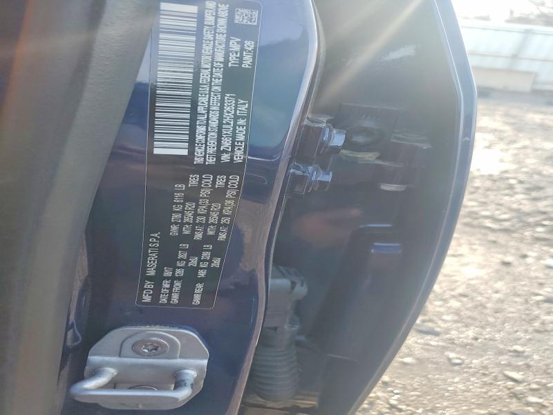 48358336 :رقم المزاد ، ZN661XUL2HX263371 vin ، 2017 Maserati Levante مزاد بيع